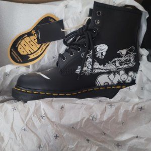 Dr Marten 1460 Rick Griffin Eye boot
